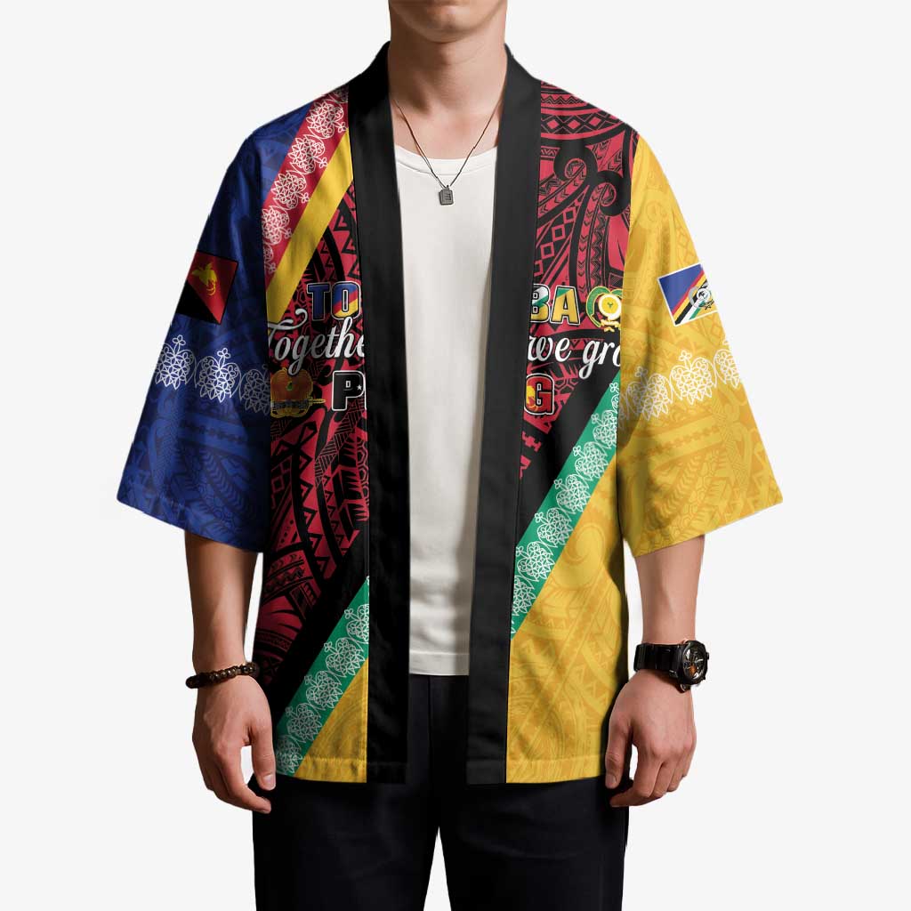 Love Torba PNG Day Kimono Together We Grow - Polynesian Pride