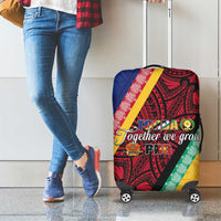 Love Torba PNG Day Luggage Cover Together We Grow LT05 - Polynesian Pride
