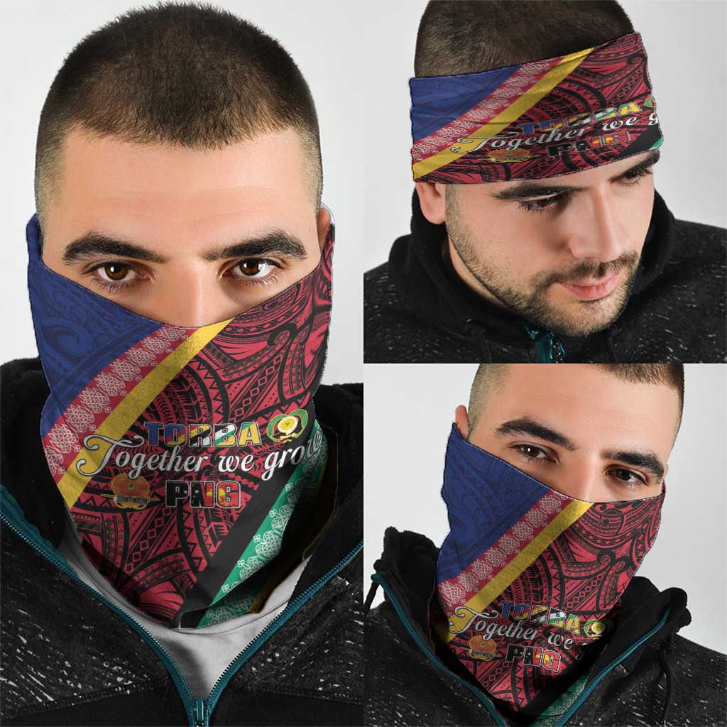 Love Torba PNG Day Neck Gaiter Together We Grow LT05