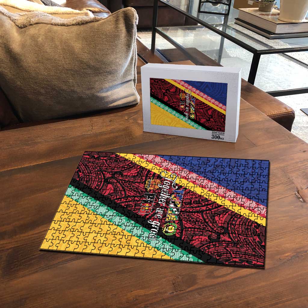 Love Torba PNG Day Puzzle Together We Grow - Polynesian Pride