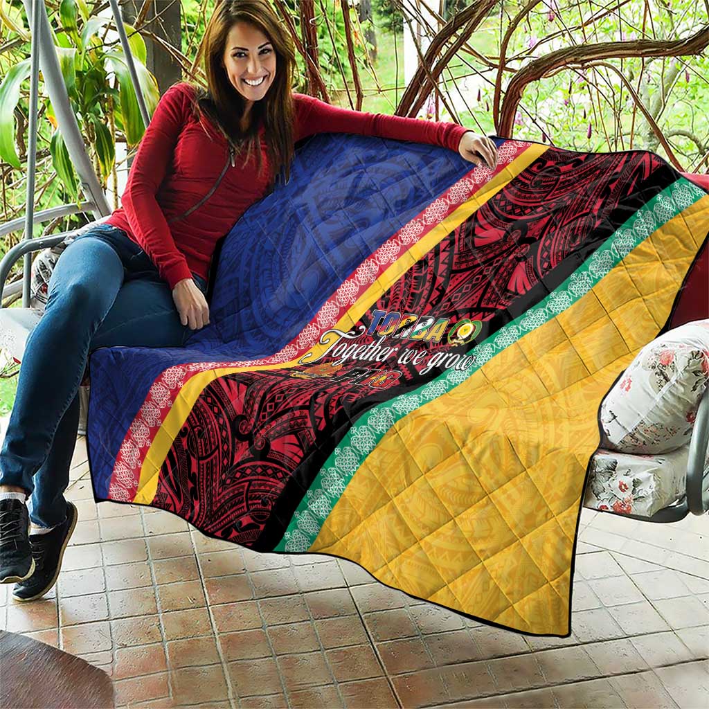 Love Torba PNG Day Quilt Together We Grow - Polynesian Pride