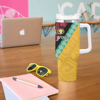 Love Torba PNG Day Tumbler With Handle Together We Grow - Polynesian Pride