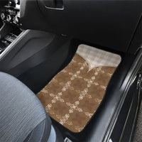 Beige Hawaii Paniolo Quilt Motif Car Mats LT05 - Polynesian Pride