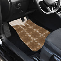 Beige Hawaii Paniolo Quilt Motif Car Mats LT05 - Polynesian Pride