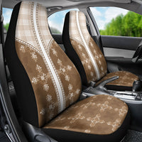 Beige Hawaii Paniolo Quilt Motif Car Seat Cover LT05 - Polynesian Pride