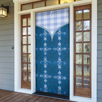 Blue Hawaii Paniolo Quilt Motif Door Cover LT05 - Polynesian Pride
