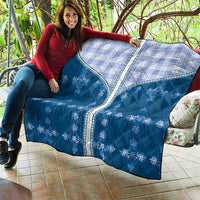 Blue Hawaii Paniolo Quilt Motif Quilt LT05 - Polynesian Pride