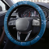 Blue Hawaii Paniolo Quilt Motif Steering Wheel Cover LT05 - Polynesian Pride