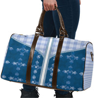 Blue Hawaii Paniolo Quilt Motif Travel Bag LT05 - Polynesian Pride