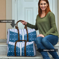 Blue Hawaii Paniolo Quilt Motif Travel Bag LT05 - Polynesian Pride