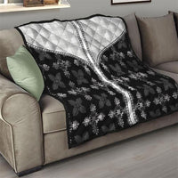 Black Hawaii Paniolo Quilt Motif Quilt LT05 - Polynesian Pride
