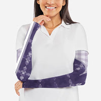 Purple Hawaii Paniolo Quilt Motif Arm Sleeves LT05 - Polynesian Pride