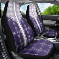 Purple Hawaii Paniolo Quilt Motif Car Seat Cover LT05 - Polynesian Pride