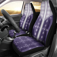 Purple Hawaii Paniolo Quilt Motif Car Seat Cover LT05 - Polynesian Pride
