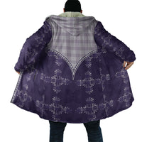 Purple Hawaii Paniolo Quilt Motif Cloak LT05 - Polynesian Pride