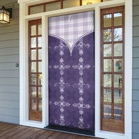 Purple Hawaii Paniolo Quilt Motif Door Cover LT05 - Polynesian Pride