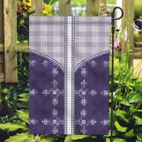 Purple Hawaii Paniolo Quilt Motif Garden Flag LT05 Garden Flag Purple - Polynesian Pride