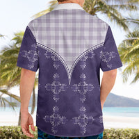 Purple Hawaii Paniolo Quilt Motif Hawaiian Shirt LT05 - Polynesian Pride