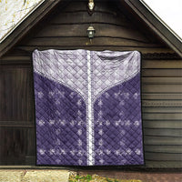 Purple Hawaii Paniolo Quilt Motif Quilt LT05 - Polynesian Pride
