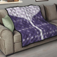 Purple Hawaii Paniolo Quilt Motif Quilt LT05 - Polynesian Pride