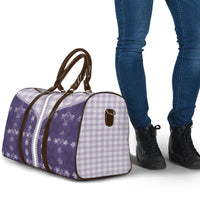 Purple Hawaii Paniolo Quilt Motif Travel Bag LT05 - Polynesian Pride