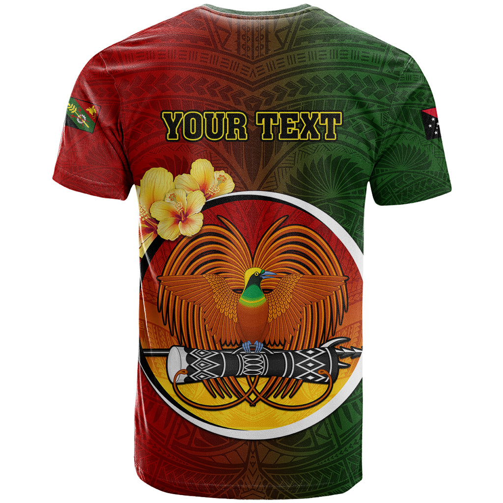 Personalized Papua New Guinea Chimbu Province T Shirt Mix Coat Of Arms Polynesian Pattern LT05 - Polynesian Pride