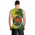 Papua New Guinea Oro Province Men Tank Top Mix Coat Of Arms Polynesian Pattern LT05 - Polynesian Pride