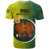 Papua New Guinea Oro Province T Shirt Mix Coat Of Arms Polynesian Pattern LT05 - Polynesian Pride