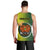 Personalized Papua New Guinea Oro Province Men Tank Top Mix Coat Of Arms Polynesian Pattern LT05 - Polynesian Pride