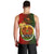 Papua New Guinea Eastern Highlands Province Men Tank Top Mix Coat Of Arms Polynesian Pattern LT05 - Polynesian Pride