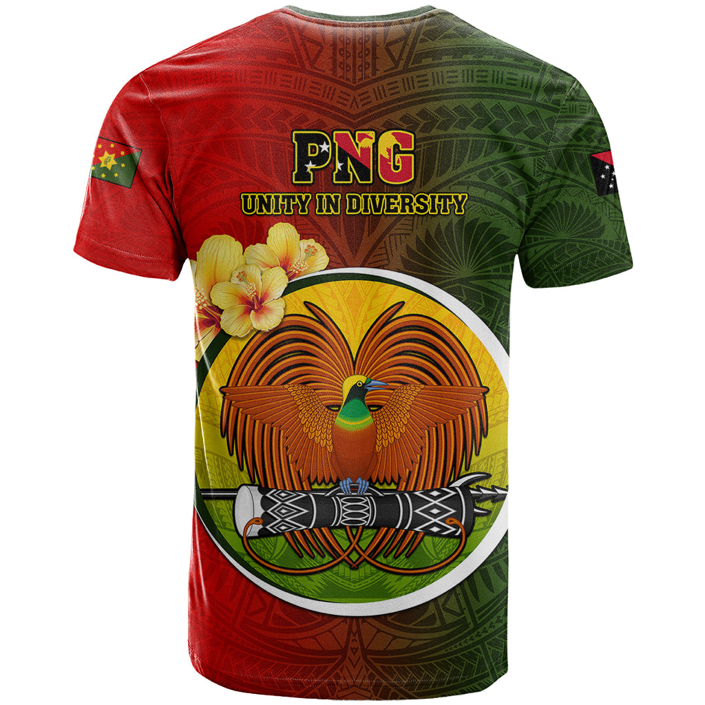 Papua New Guinea Eastern Highlands Province T Shirt Mix Coat Of Arms Polynesian Pattern LT05 - Polynesian Pride