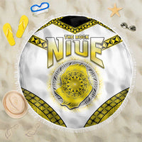 Niue The Rock Of Polynesia Beach Blanket Peniamina Gospel Day Yellow Version LT05 One Size 150cm Yellow - Polynesian Pride