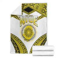 Niue The Rock Of Polynesia Blanket Peniamina Gospel Day Yellow Version LT05 - Polynesian Pride
