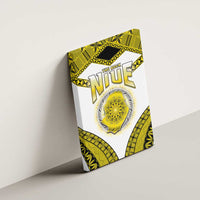 Niue The Rock Of Polynesia Canvas Wall Art Peniamina Gospel Day Yellow Version LT05 - Polynesian Pride
