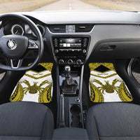 Niue The Rock Of Polynesia Car Mats Peniamina Gospel Day Yellow Version LT05 Set 2pcs - Front Yellow - Polynesian Pride