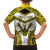 Personalised Niue The Rock Of Polynesia Family Matching Puletasi and Hawaiian Shirt Peniamina Gospel Day Yellow Version