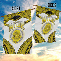 Niue The Rock Of Polynesia Garden Flag Peniamina Gospel Day Yellow Version LT05 - Polynesian Pride