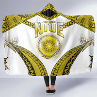 Niue The Rock Of Polynesia Hooded Blanket Peniamina Gospel Day Yellow Version LT05 One Size Yellow - Polynesian Pride