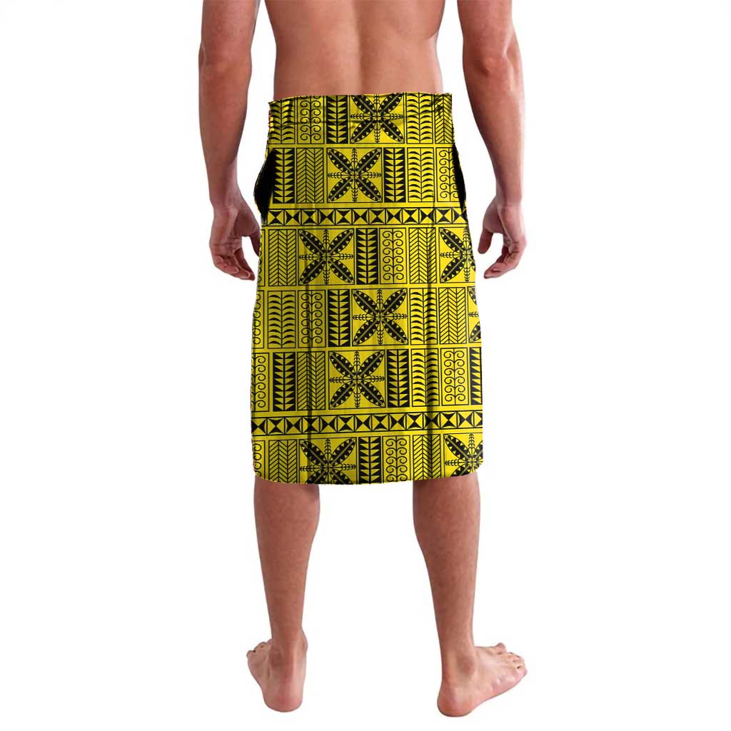Personalised Niue The Rock Of Polynesia Lavalava Peniamina Gospel Day Yellow Version LT05 - Polynesian Pride