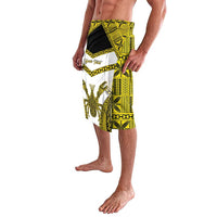 Personalised Niue The Rock Of Polynesia Lavalava Peniamina Gospel Day Yellow Version LT05 - Polynesian Pride
