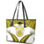 Niue The Rock Of Polynesia Leather Tote Bag Peniamina Gospel Day Yellow Version