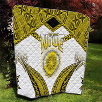 Niue The Rock Of Polynesia Quilt Peniamina Gospel Day Yellow Version