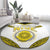 Niue The Rock Of Polynesia Round Carpet Peniamina Gospel Day Yellow Version