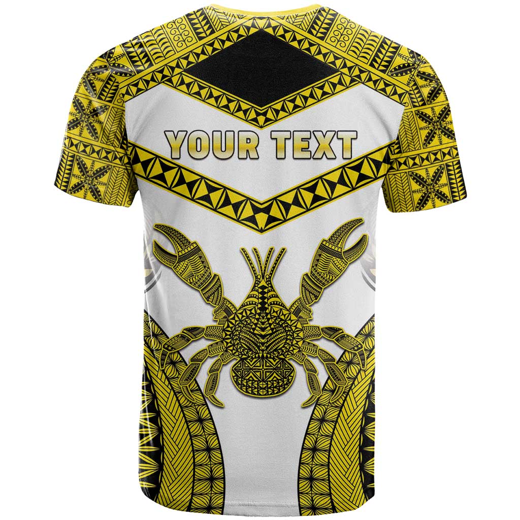 Personalised Niue The Rock Of Polynesia T Shirt Peniamina Gospel Day Yellow Version LT05 - Polynesian Pride