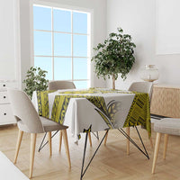 Niue The Rock Of Polynesia Tablecloth Peniamina Gospel Day Yellow Version LT05 - Polynesian Pride