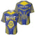 Personalised Niue The Rock Of Polynesia Baseball Jersey Peniamina Gospel Day Blue Version