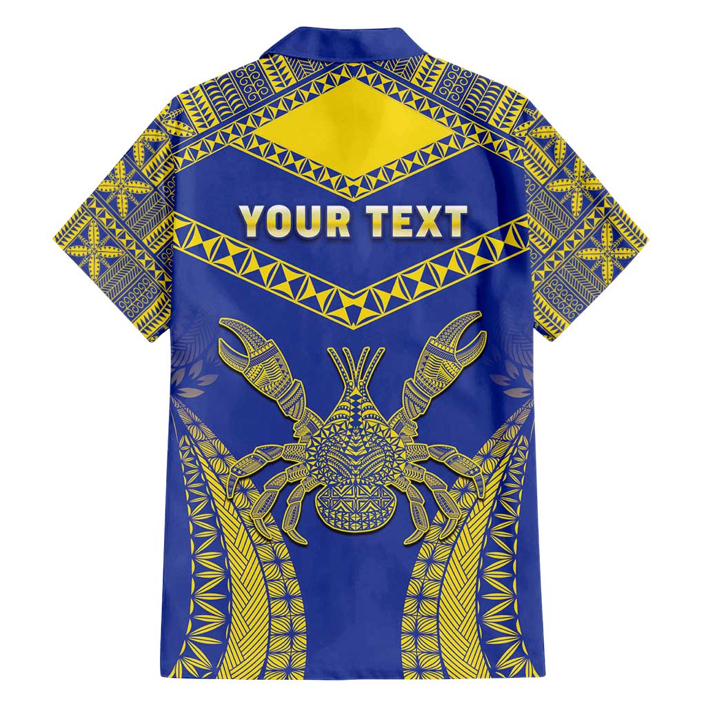 Personalised Niue The Rock Of Polynesia Family Matching Long Sleeve Bodycon Dress and Hawaiian Shirt Peniamina Gospel Day Blue Version