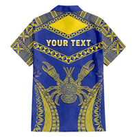 Personalised Niue The Rock Of Polynesia Hawaiian Shirt Peniamina Gospel Day Blue Version LT05 - Polynesian Pride