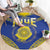 Niue The Rock Of Polynesia Round Carpet Peniamina Gospel Day Blue Version