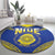 Niue The Rock Of Polynesia Round Carpet Peniamina Gospel Day Blue Version